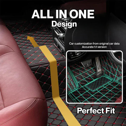 Elvie 2026 Waterproof Non-slip Universal Fit Customized Floor Mats for Cars, SUVs, and Trucks