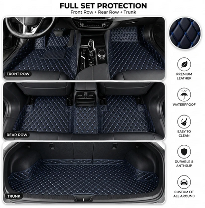 Elvile 2026 Waterproof Non-slip Universal Fit Customized Floor Mats for Cars, SUVs, and Trucks