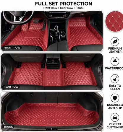 Elvile 2026 Waterproof Non-slip Universal Fit Customized Floor Mats for Cars, SUVs, and Trucks