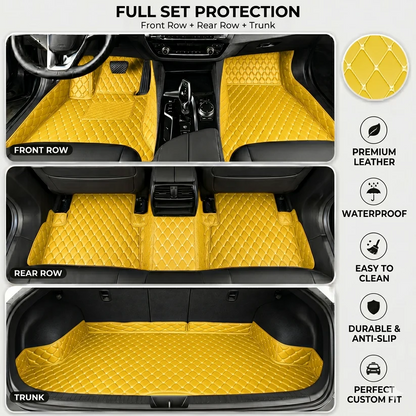 Elvile 2026 Waterproof Non-slip Universal Fit Customized Floor Mats for Cars, SUVs, and Trucks
