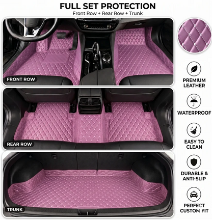 Elvile 2026 Waterproof Non-slip Universal Fit Customized Floor Mats for Cars, SUVs, and Trucks