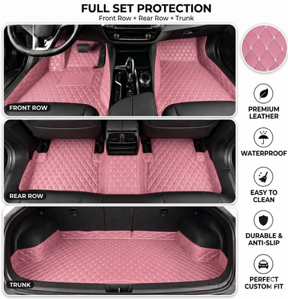 Elvile 2026 Waterproof Non-slip Universal Fit Customized Floor Mats for Cars, SUVs, and Trucks